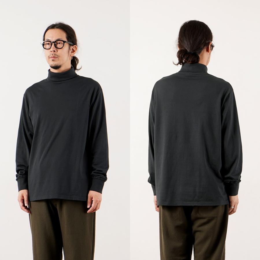 YONETOMI NEW BASIC（ヨネトミニューベーシック） ガーメントダイ Tシャツ タートルネック 日本製 / 長袖 メンズ 米冨 | Yonetomi NEW BASIC | 19