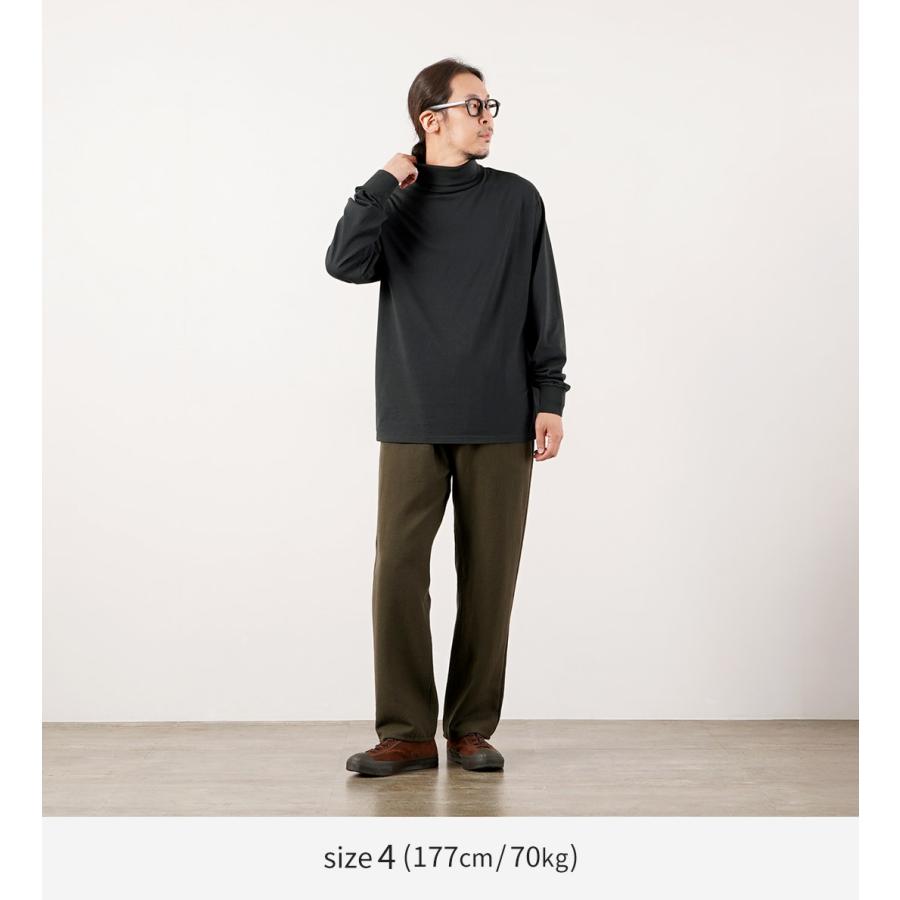 YONETOMI NEW BASIC（ヨネトミニューベーシック） ガーメントダイ Tシャツ タートルネック 日本製 / 長袖 メンズ 米冨 | Yonetomi NEW BASIC | 11