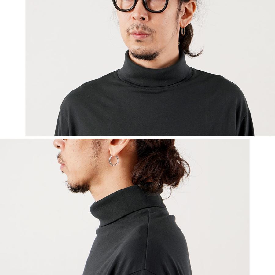 YONETOMI NEW BASIC（ヨネトミニューベーシック） ガーメントダイ Tシャツ タートルネック 日本製 / 長袖 メンズ 米冨 | Yonetomi NEW BASIC | 16