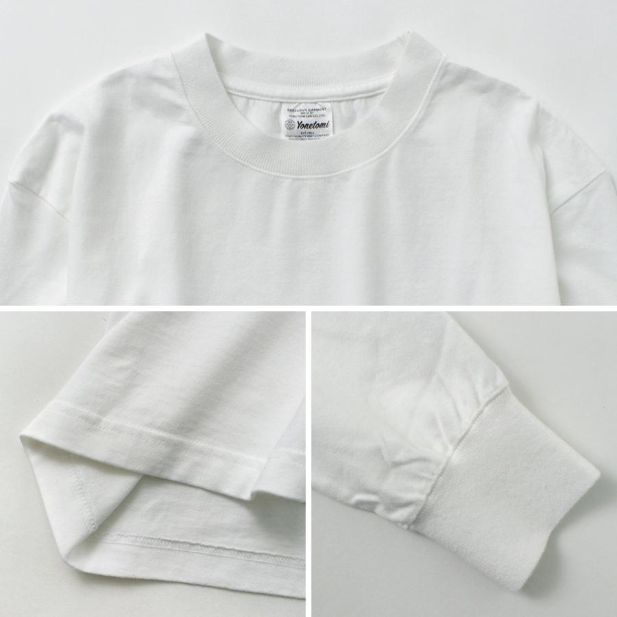 YONETOMI NEW BASIC（ヨネトミニューベーシック） ニューベーシック Tシャツ ロングスリーブ / 長袖 メンズ 厚手 無地 | Yonetomi NEW BASIC | 15