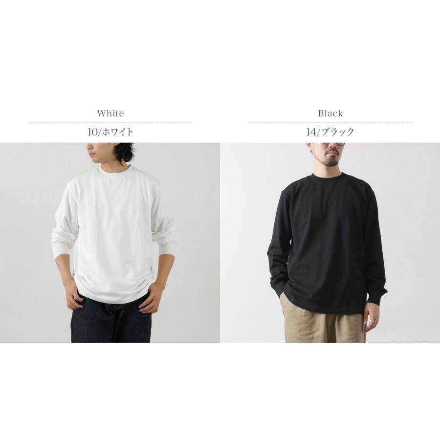 YONETOMI NEW BASIC（ヨネトミニューベーシック） ニューベーシック Tシャツ ロングスリーブ / 長袖 メンズ 厚手 無地 | Yonetomi NEW BASIC | 03