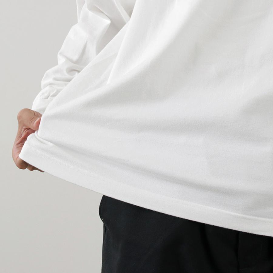 YONETOMI NEW BASIC（ヨネトミニューベーシック） ニューベーシック Tシャツ ロングスリーブ / 長袖 メンズ 厚手 無地 | Yonetomi NEW BASIC | 08