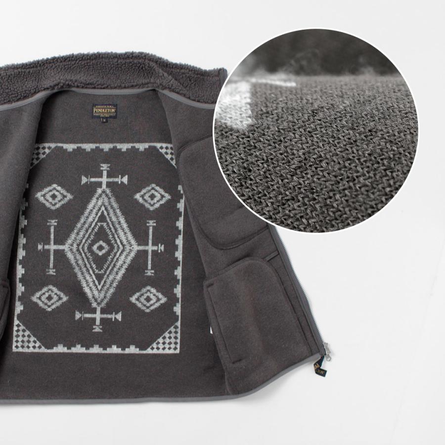 PENDLETON（ペンドルトン） ボア スタンドベスト 2025年モデル / メンズ スタンドネック ハイネック | PENDLETON | 10