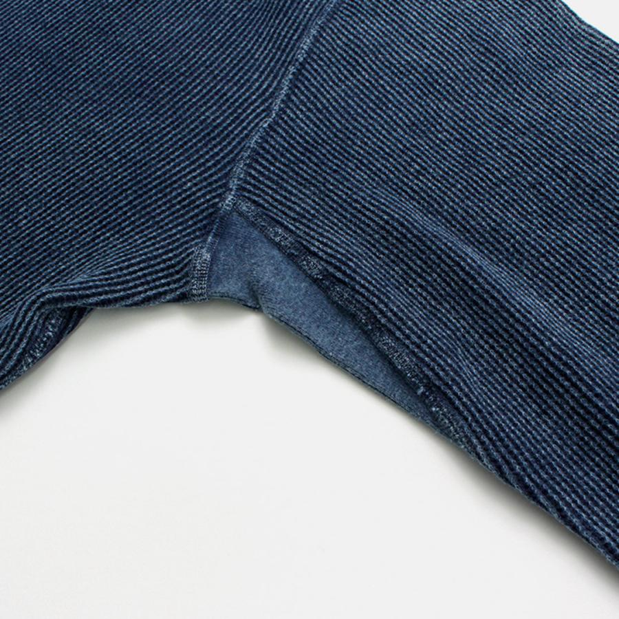 【新品】グッドオン　インディゴ　ロングスリーブ サーマルTシャツ　日本製　L GOOD ON ON（グッドオン） インディゴ ロングスリーブ サーマルT