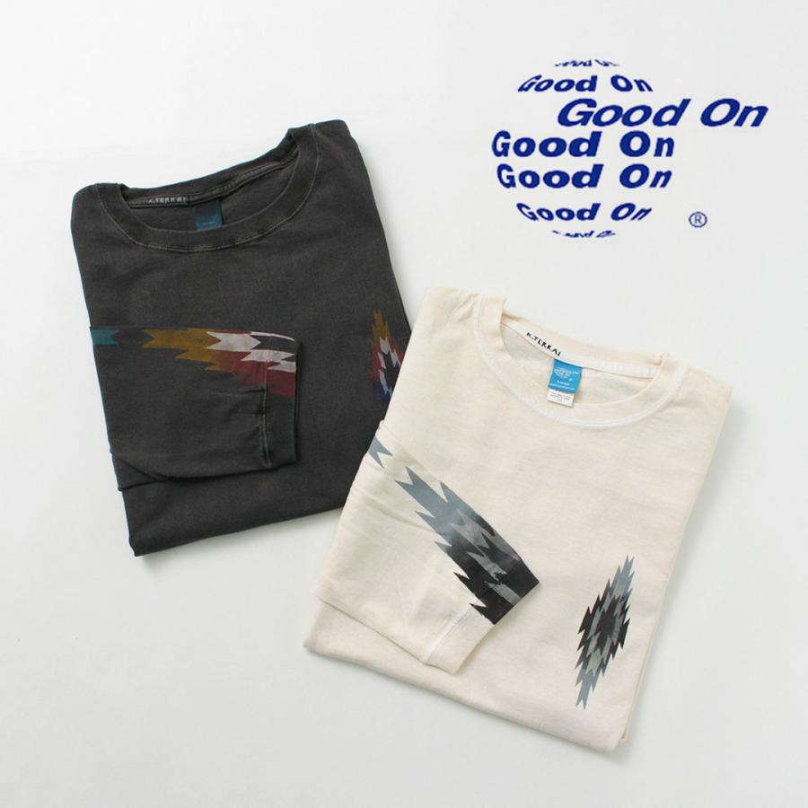 GOOD ON（グッドオン） チマヨ ロングスリーブ クルーTシャツ / メンズ トップス 長袖 ピグメントダイ | GOOD ON | 07