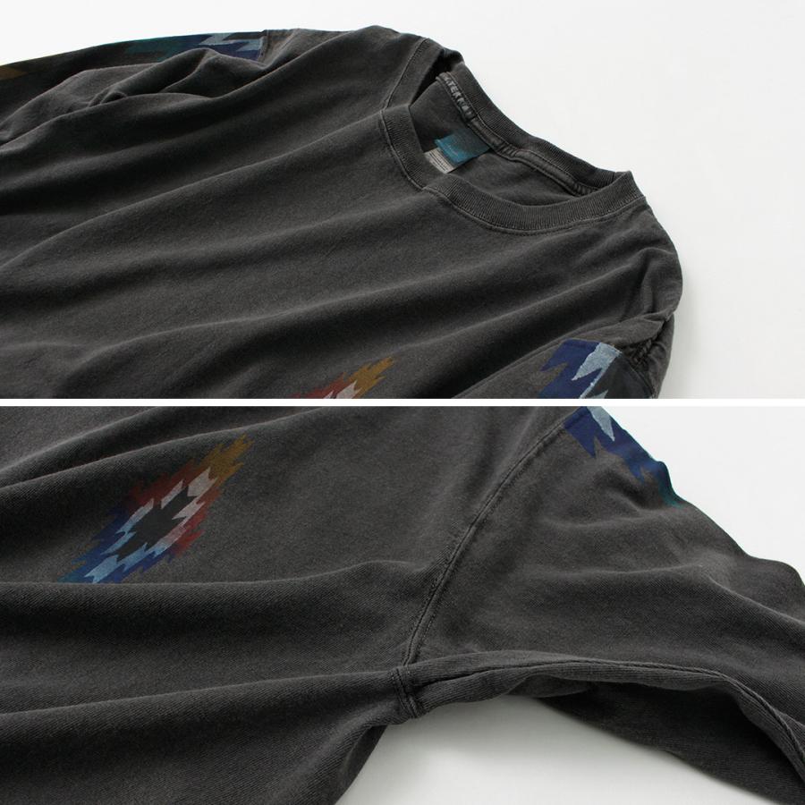 GOOD ON（グッドオン） チマヨ ロングスリーブ クルーTシャツ / メンズ トップス 長袖 ピグメントダイ | GOOD ON | 09