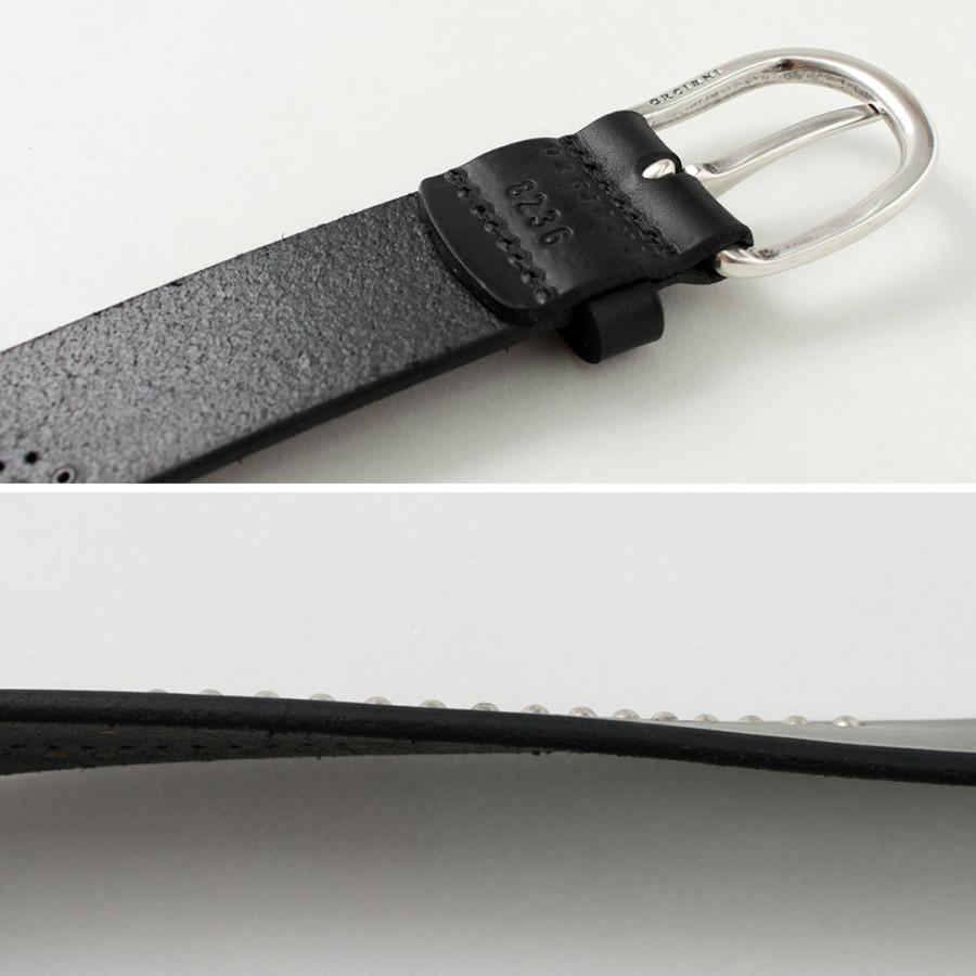 ORCIANI（オルチアーニ） ブルソフト レザーベルト マイクロスタッズ / メンズ 本革 パンチング | ORCIANI | 06