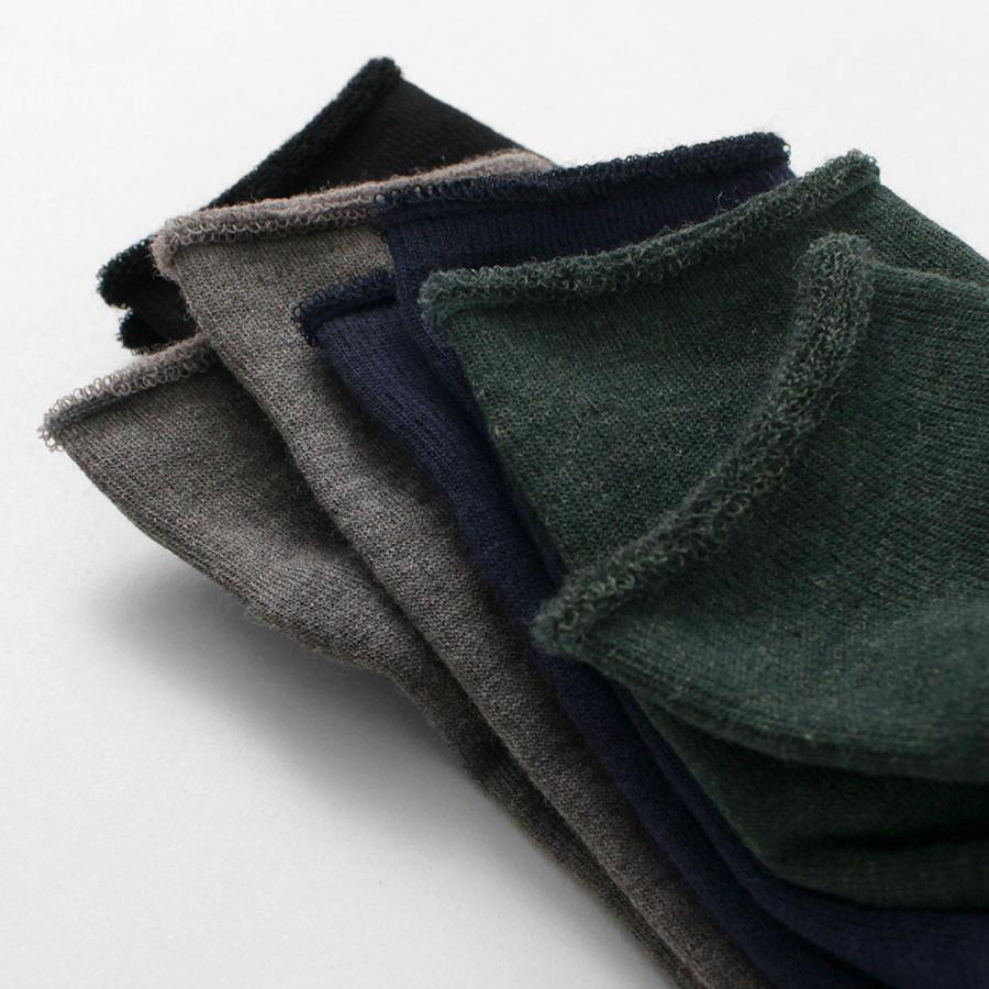 ROTOTO（ロトト） シティー ハイソックス / メンズ レディース 靴下 ウール 無地 日本製 | ROTOTO | 12