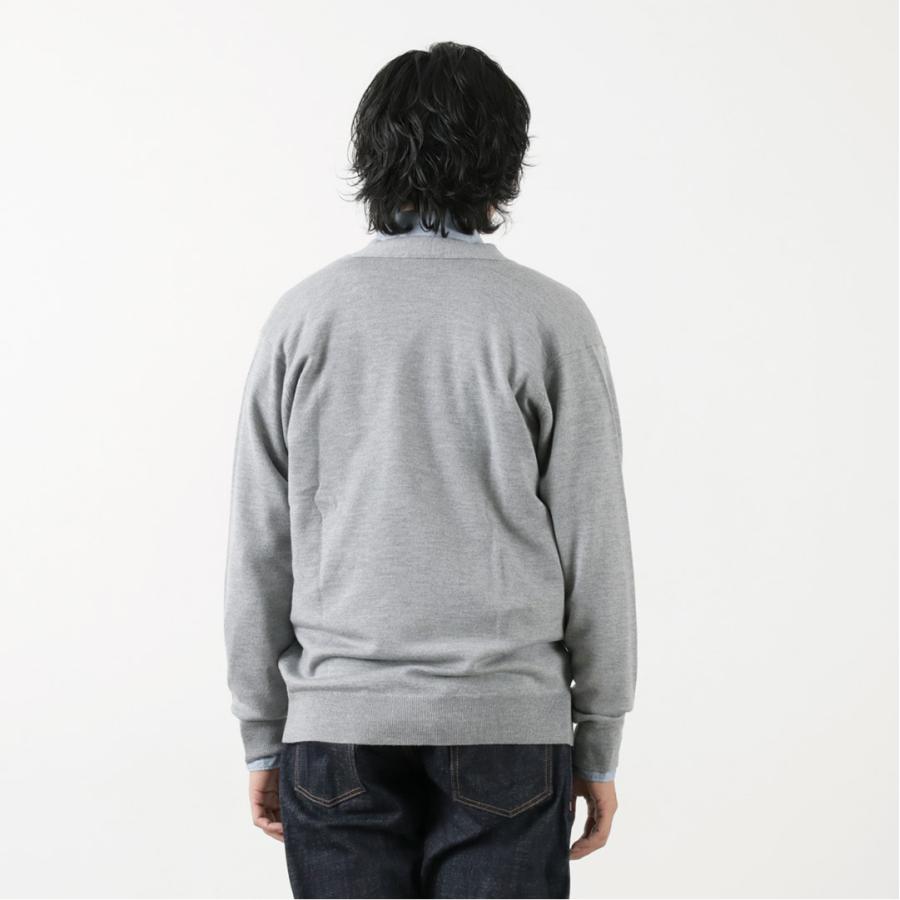 JOHN SMEDLEY（ジョンスメドレー） メリノウール 24ゲージ Vネック ニットカーディガン / Sweater スウェーターシリーズ｜rococo｜16