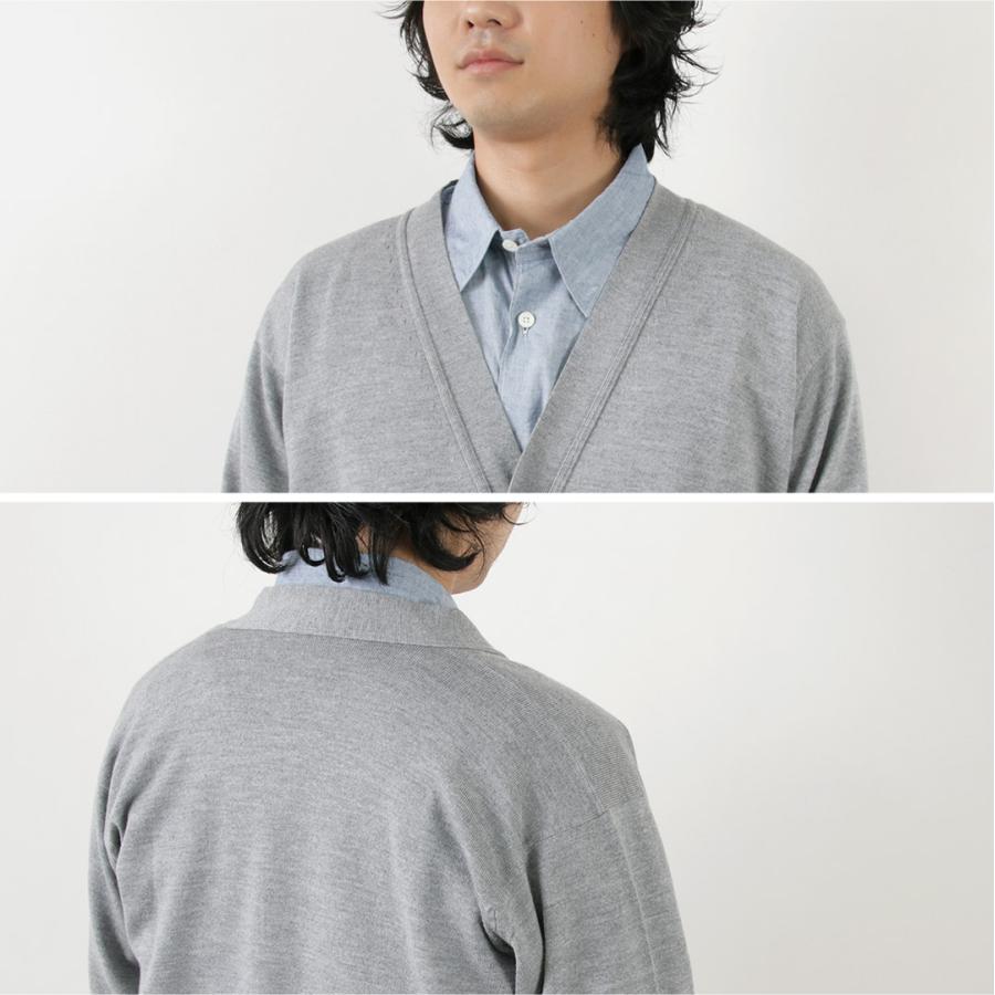 JOHN SMEDLEY（ジョンスメドレー） メリノウール 24ゲージ Vネック ニットカーディガン / Sweater スウェーターシリーズ｜rococo｜12