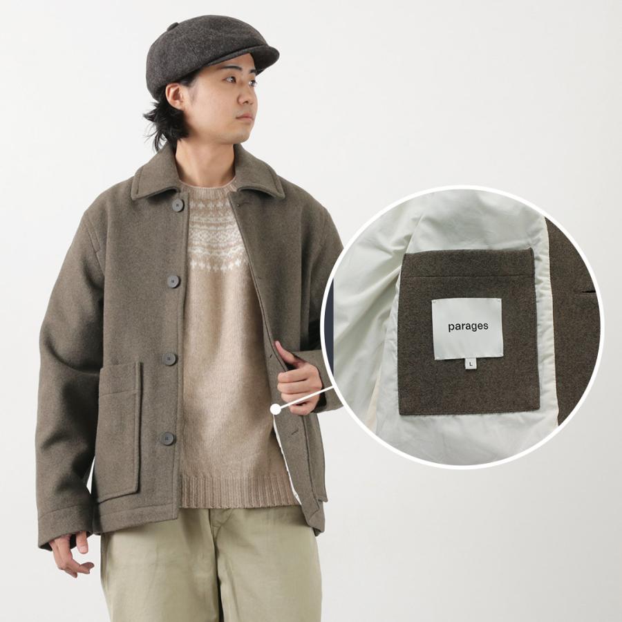 【Japan vintage】JUN MEN ウールハーフジャケット kawanotajimaya_6071j