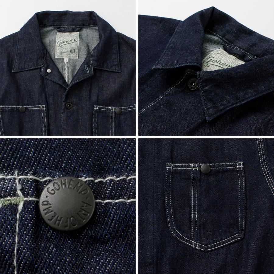 GOHEMP（ゴーヘンプ） カバーオールジャケット / ライトアウター