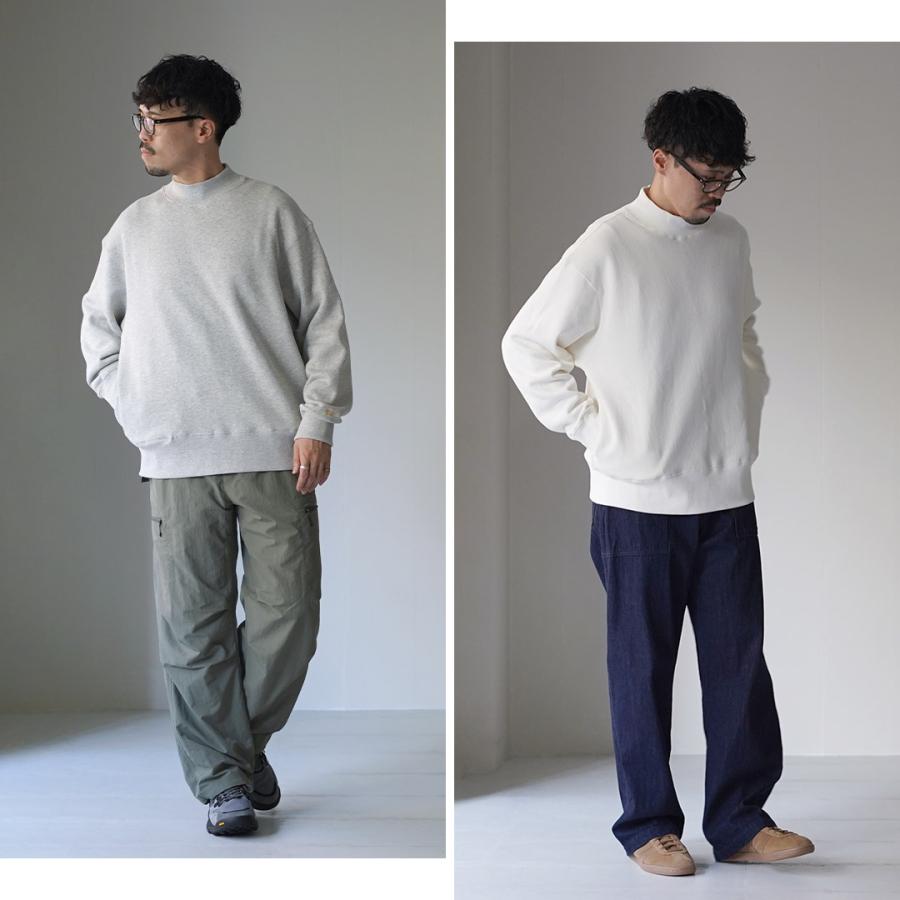 GOHEMP（ゴーヘンプ） 別注 モックネック スウェット / メンズ トレーナー トップス 長袖 ハイネック 裏起毛 ヘンプコットン | GOHEMP | 07