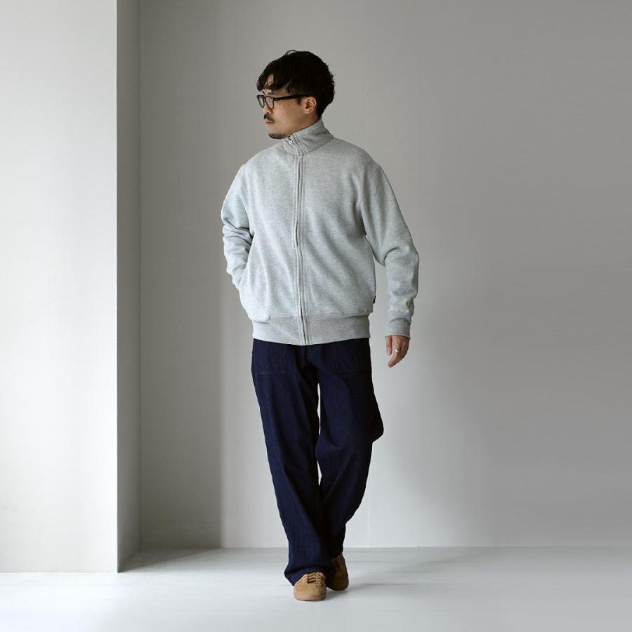 GOHEMP（ゴーヘンプ） 別注 スタンドアップ ジップスウェット / メンズ ジップアップ フルジップ ヘンプコットン ハイネック | GOHEMP | 16