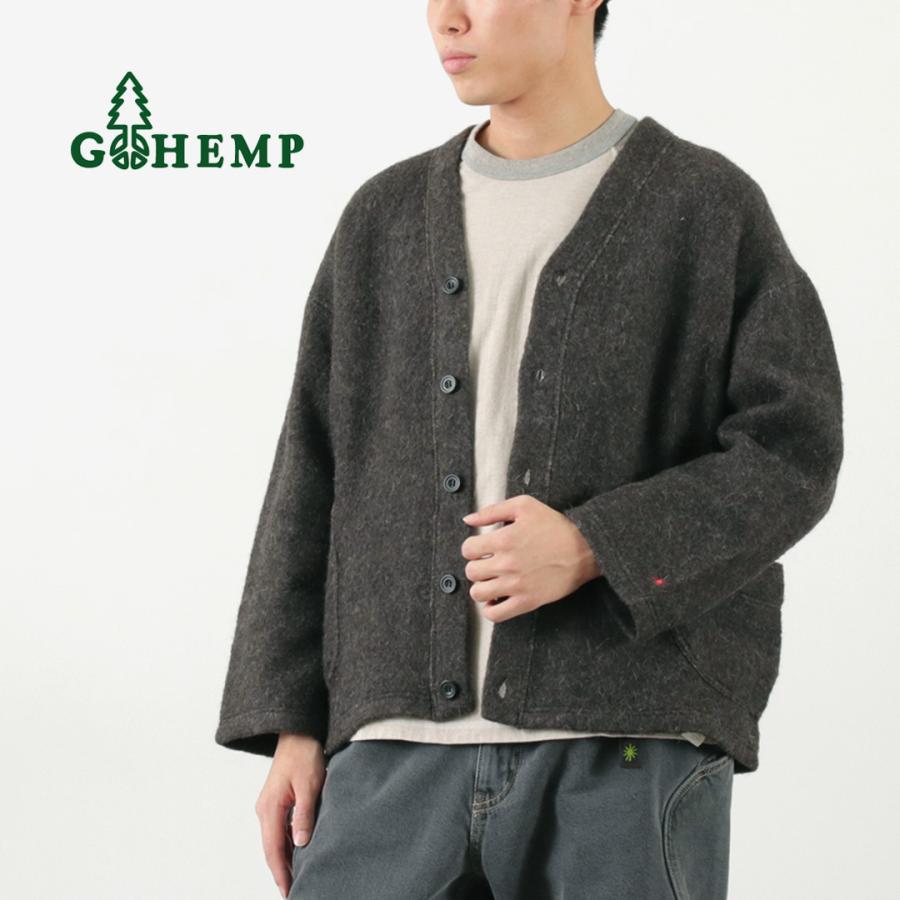 GOHEMP（ゴーヘンプ） オーロラ カーディガン / メンズ カーディガン 吸水 速乾 ライトアウター | GOHEMP