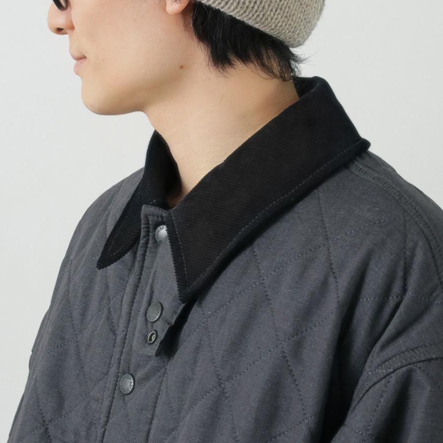 GOHEMP（ゴーヘンプ） サープラス ジョッキーコート / メンズ ロング ジャケット ヘンプコットン キルティング フリース | GOHEMP | 10