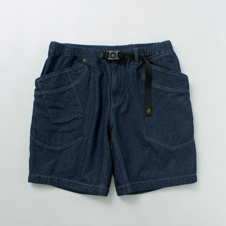 GOHEMP（ゴーヘンプ） トラベラー イージーショーツ ワンウォッシュ / ショートパンツ ハーフパンツ デニム 吸湿 速乾 総ゴム ウエストゴム メンズ | GOHEMP | 02