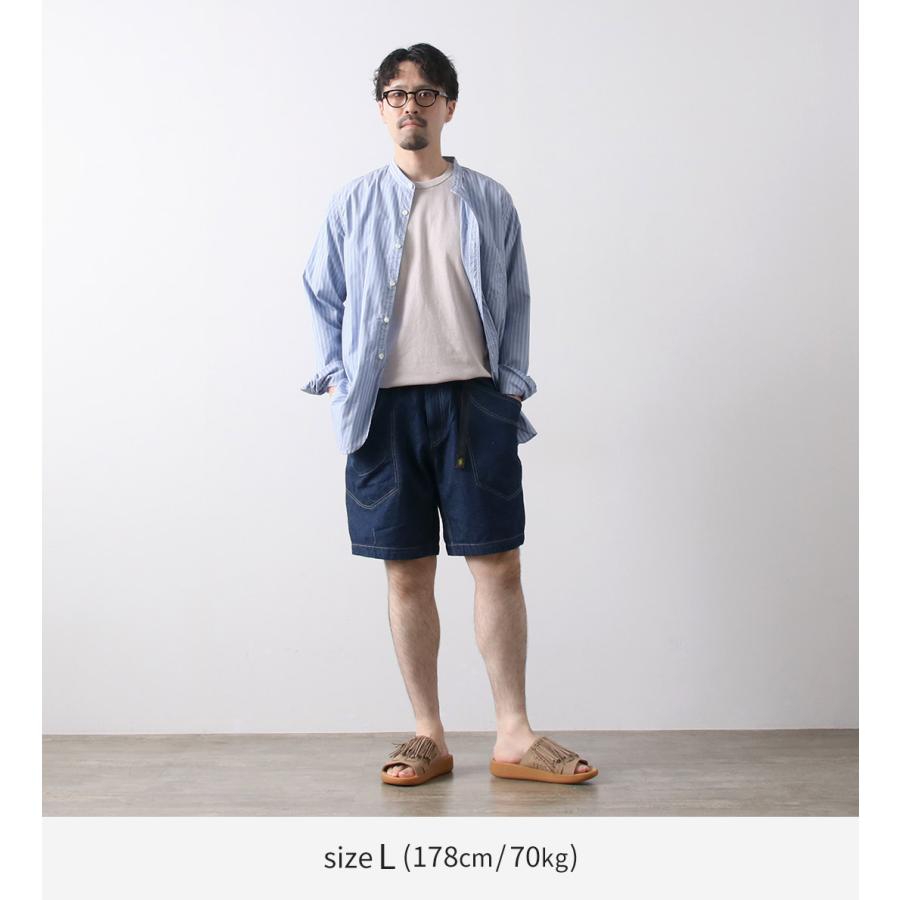 GOHEMP（ゴーヘンプ） トラベラー イージーショーツ ワンウォッシュ / ショートパンツ ハーフパンツ デニム 吸湿 速乾 総ゴム ウエストゴム メンズ | GOHEMP | 03