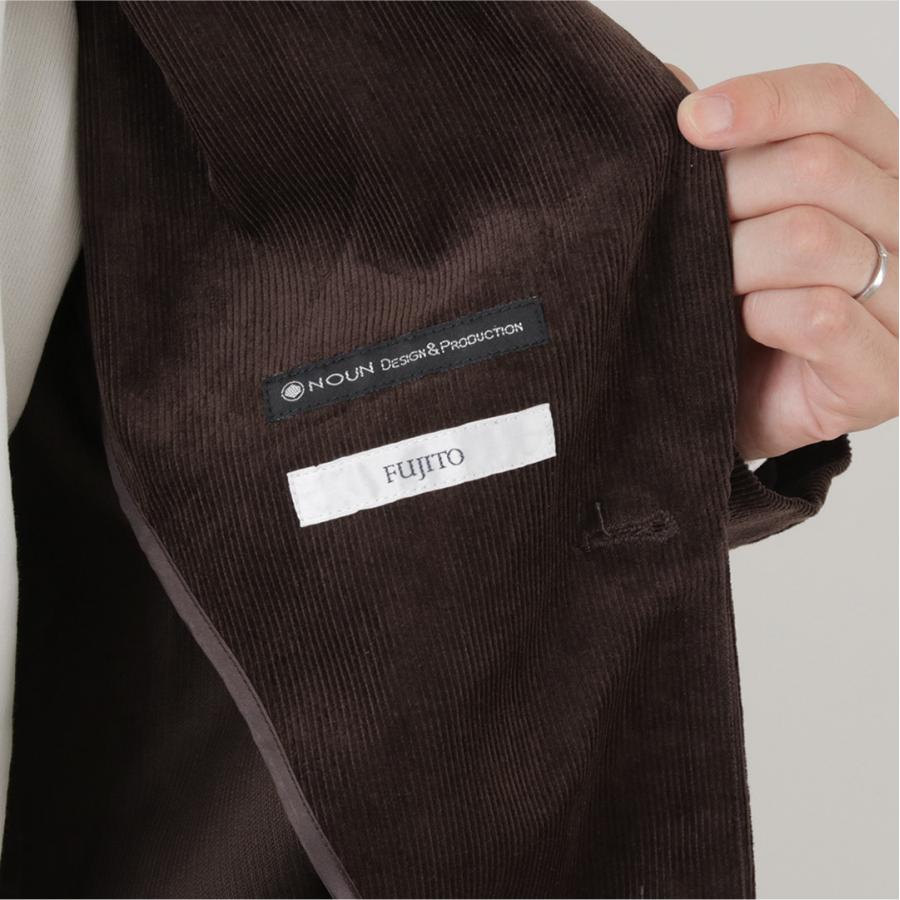 FUJITO（フジト） ナウン コーデュロイジャケット / メンズ テーラード 2つボタン 日本製 アウター | FUJITO | 12