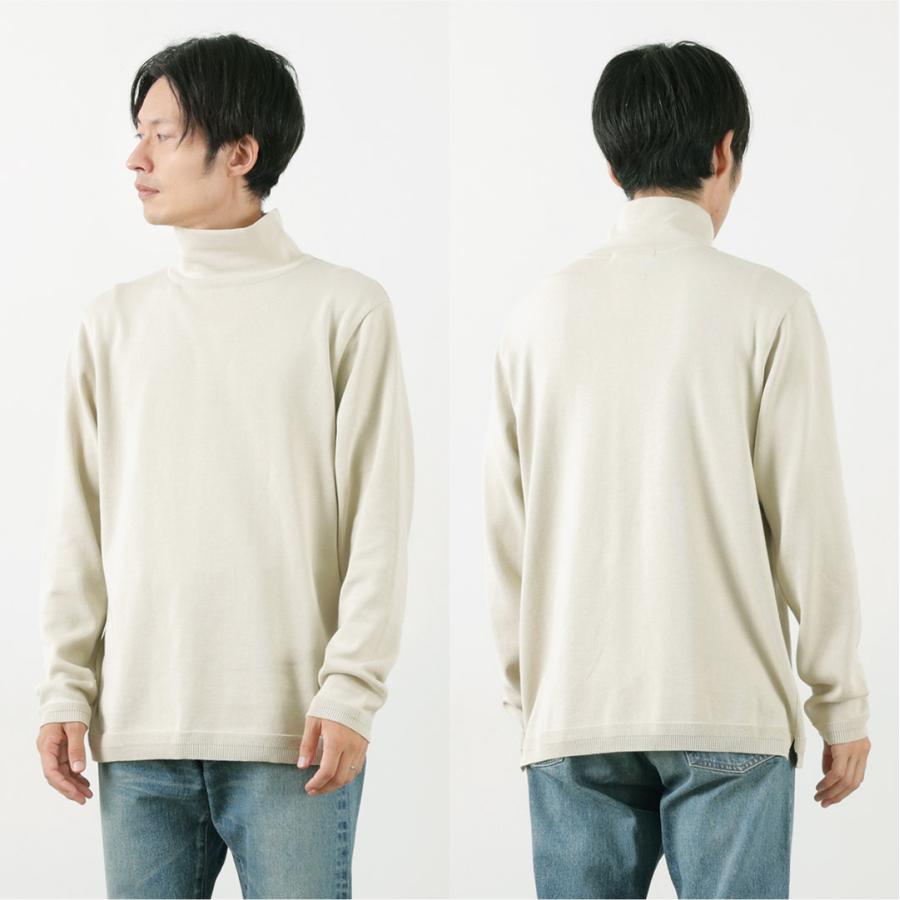 FUJITO（フジト） タートルネックニット / ハイネック 綿 コットン 長袖 メンズ 日本製 | FUJITO | 13