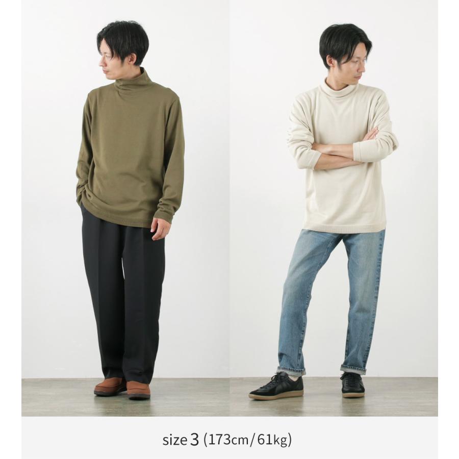 FUJITO（フジト） タートルネックニット / ハイネック 綿 コットン 長袖 メンズ 日本製 | FUJITO | 07