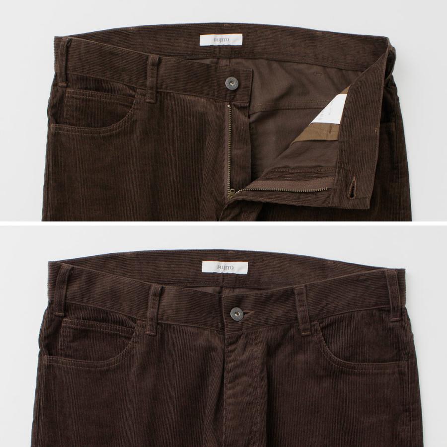 FUJITO（フジト） カウボーイパンツ / コーデュロイ ワイド メンズ 綿 コットン ミリタリー Cowboy Pants | FUJITO | 08