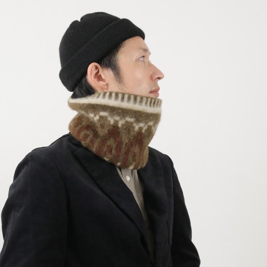 FUJITO（フジト） スノー ネックウォーマー / メンズ マフラー スヌード ウール 柄 日本製 プレゼント ギフト | FUJITO | 05
