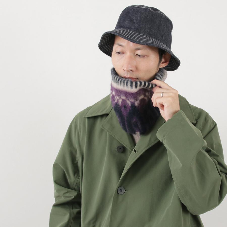 FUJITO（フジト） スノー ネックウォーマー / メンズ マフラー スヌード ウール 柄 日本製 プレゼント ギフト | FUJITO | 06