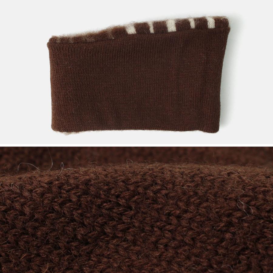 FUJITO（フジト） スノー ネックウォーマー / メンズ マフラー スヌード ウール 柄 日本製 プレゼント ギフト | FUJITO | 08