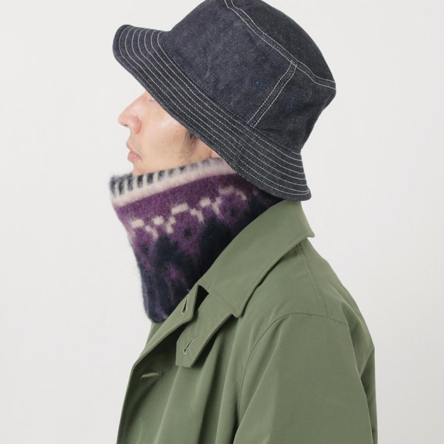 FUJITO（フジト） スノー ネックウォーマー / メンズ マフラー スヌード ウール 柄 日本製 プレゼント ギフト | FUJITO | 09