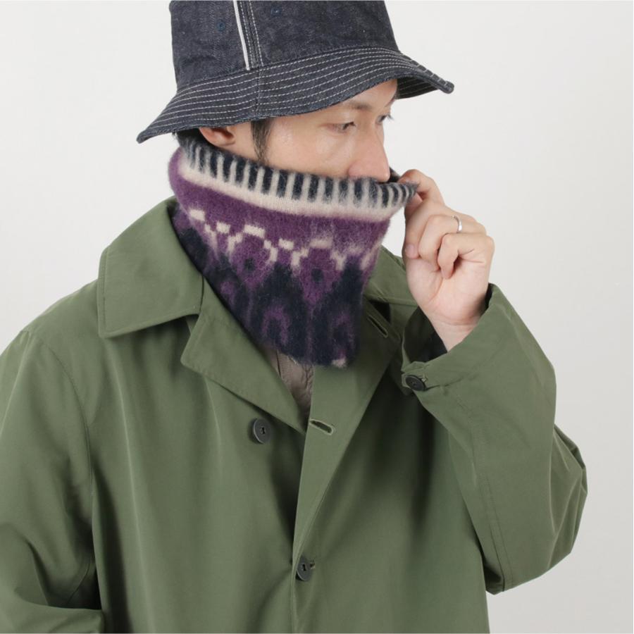 FUJITO（フジト） スノー ネックウォーマー / メンズ マフラー スヌード ウール 柄 日本製 プレゼント ギフト | FUJITO | 10