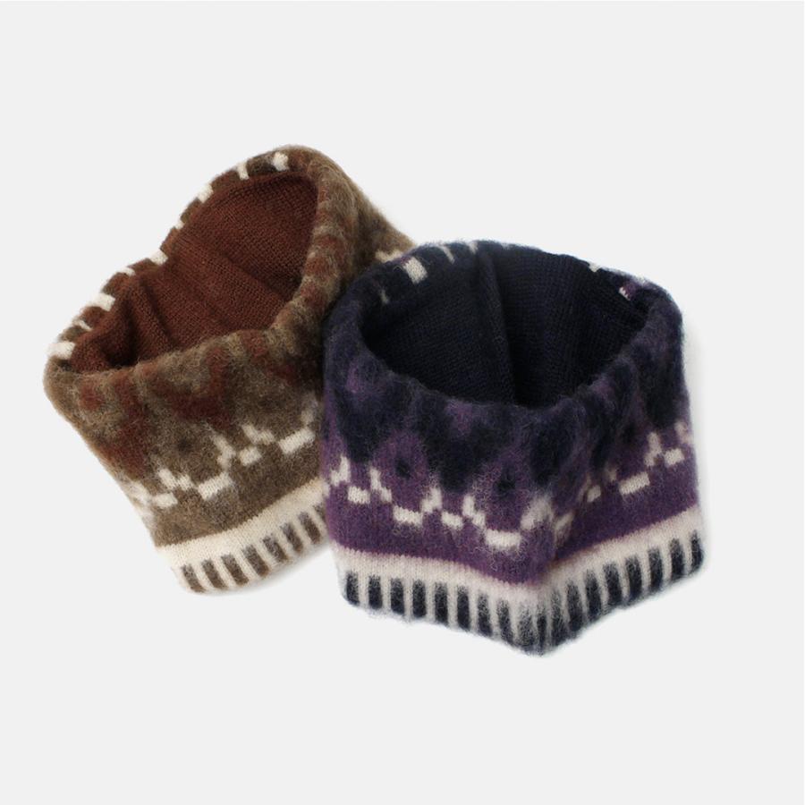 FUJITO（フジト） スノー ネックウォーマー / メンズ マフラー スヌード ウール 柄 日本製 プレゼント ギフト | FUJITO | 11