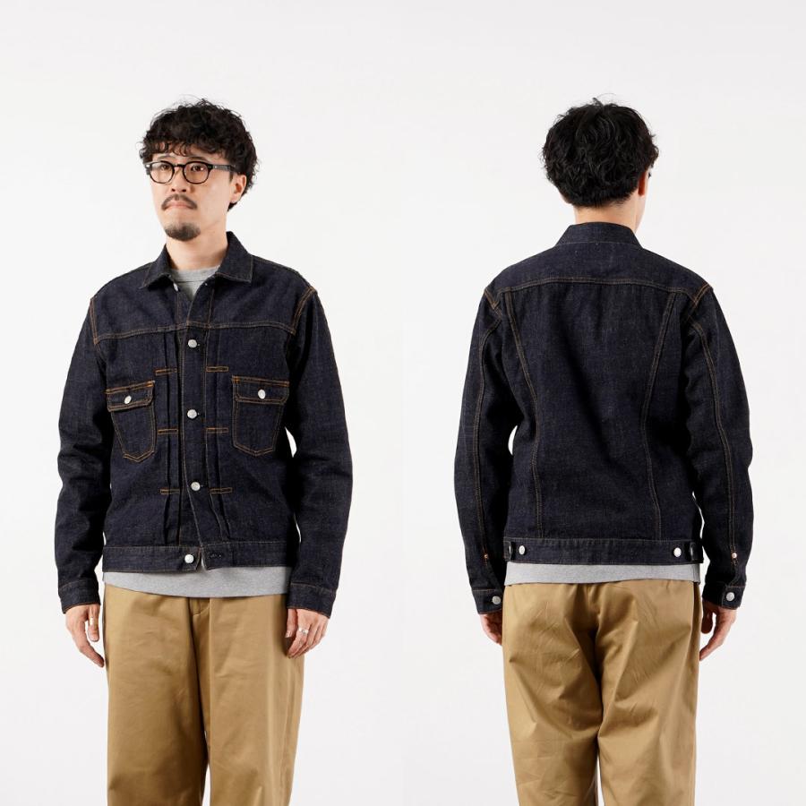 Blue refabric（ブルーリファブリック） モンスター デニムジャケット 2nd型 17oz セルヴィッチ 日本製 / メンズ ファースト Gジャン |  | 14