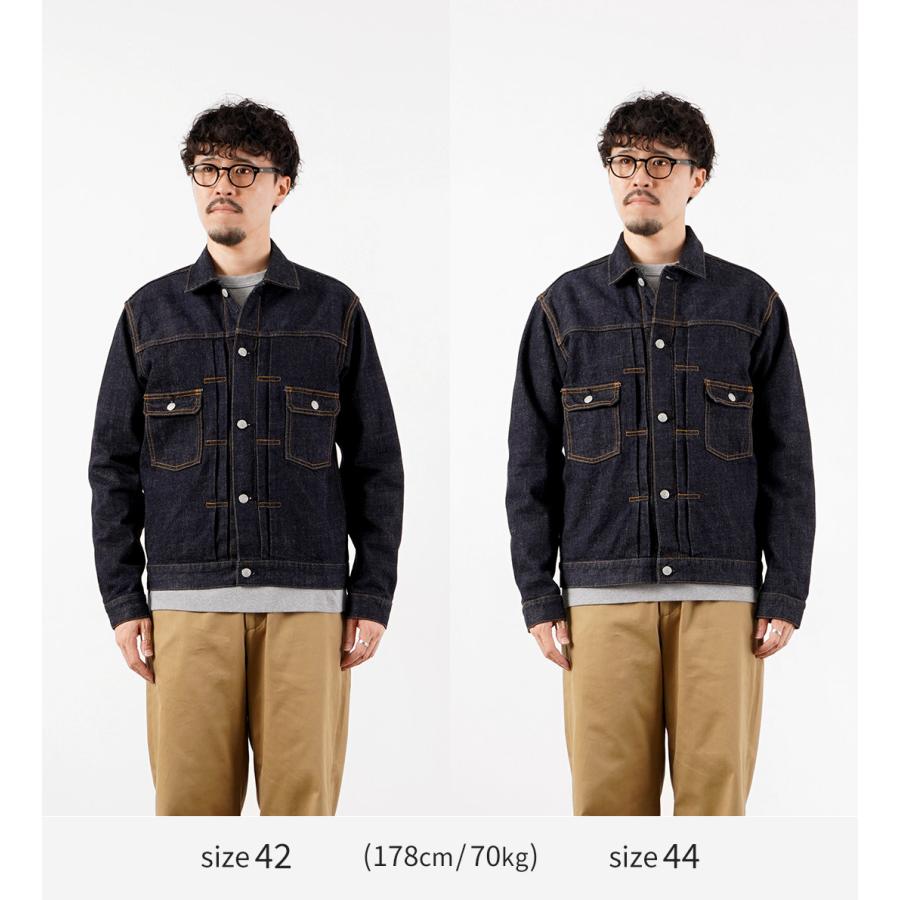 Blue refabric（ブルーリファブリック） モンスター デニムジャケット 2nd型 17oz セルヴィッチ 日本製 / メンズ ファースト Gジャン |  | 05