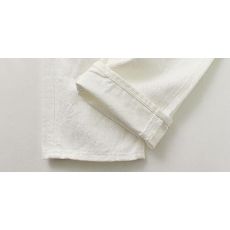 FOB FACTORY（FOBファクトリー） F1153 ホワイトデニム 60ツイル 5P / ボトムス ジーンズ ストレート | FOB FACTORY | 13