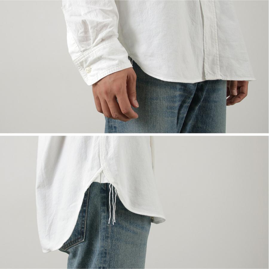 FOB FACTORY（FOBファクトリー） F3496 オックス ワークシャツ / メンズ 長袖 綿 コットン 日本製 | FOB FACTORY | 08