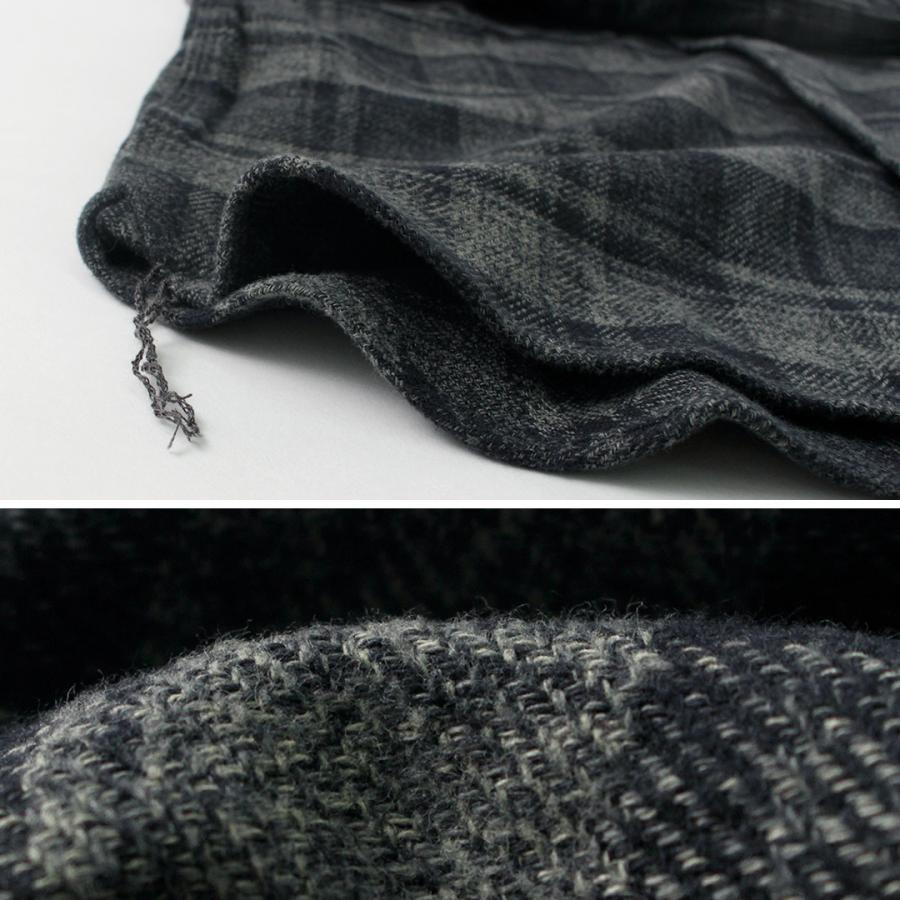 FOB FACTORY（FOBファクトリー） F3497 ネルチェック ワークシャツ / メンズ 長袖 綿 コットン 柄 日本製 | FOB FACTORY | 07