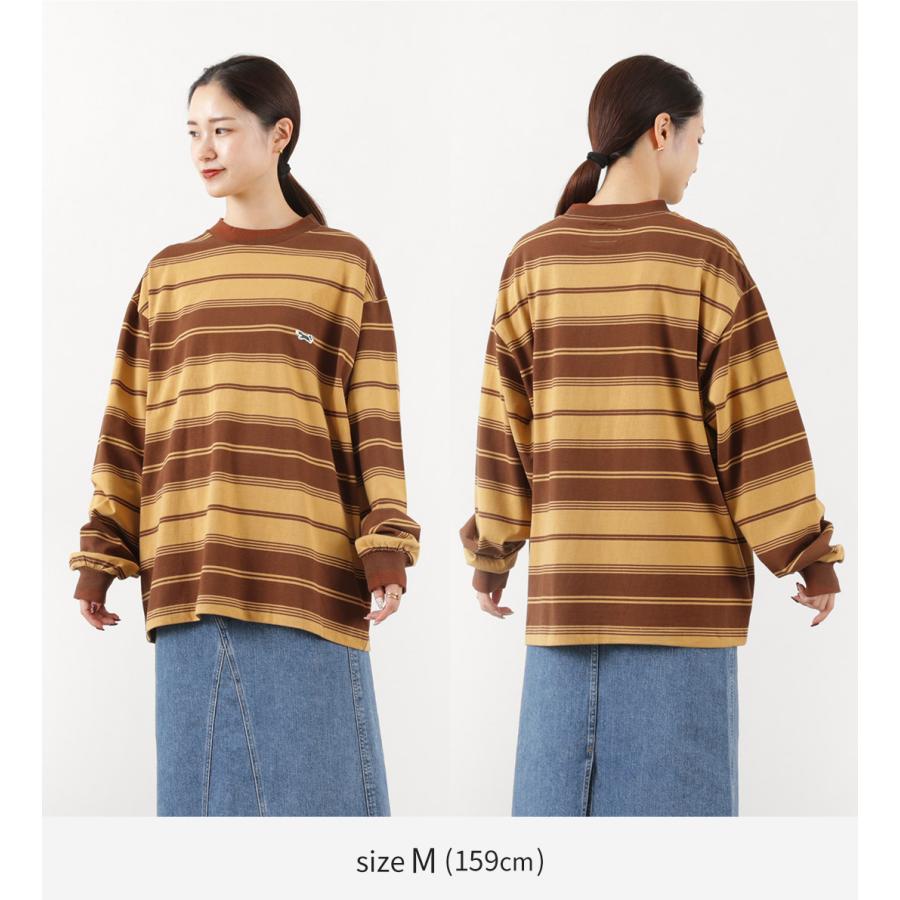 THE FOX（ザ フォックス） フォックス ボーダー クルーネック ロングスリーブ Tシャツ / トップス 長袖 | The Fox Collection | 14