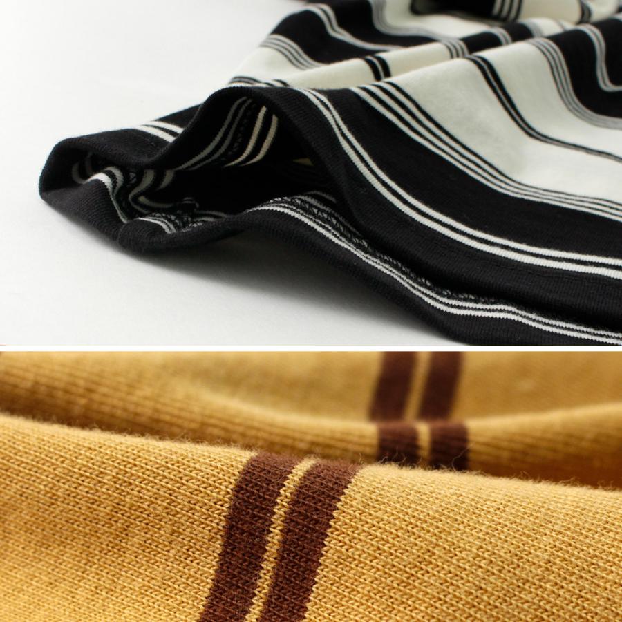 THE FOX（ザ フォックス） フォックス ボーダー クルーネック ロングスリーブ Tシャツ / トップス 長袖 | The Fox Collection | 08