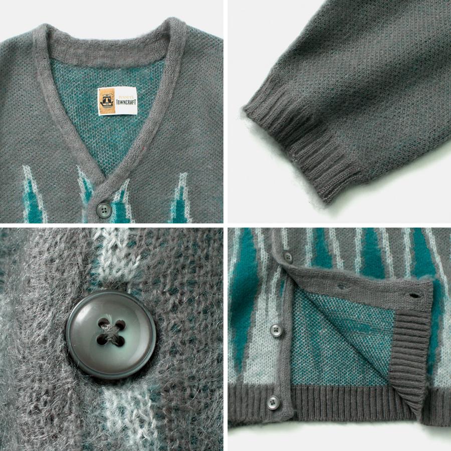 TOWNCRAFT（タウンクラフト） ヴィンテージパターン シャギー