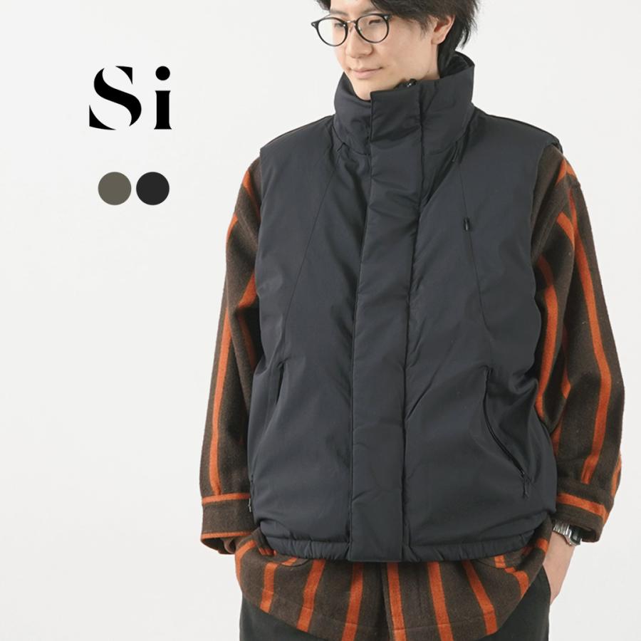 SI/TAION リバーシブルダウンベスト Si SI（エスアイ） リバーシブル ダウンベスト / TAION メンズ
