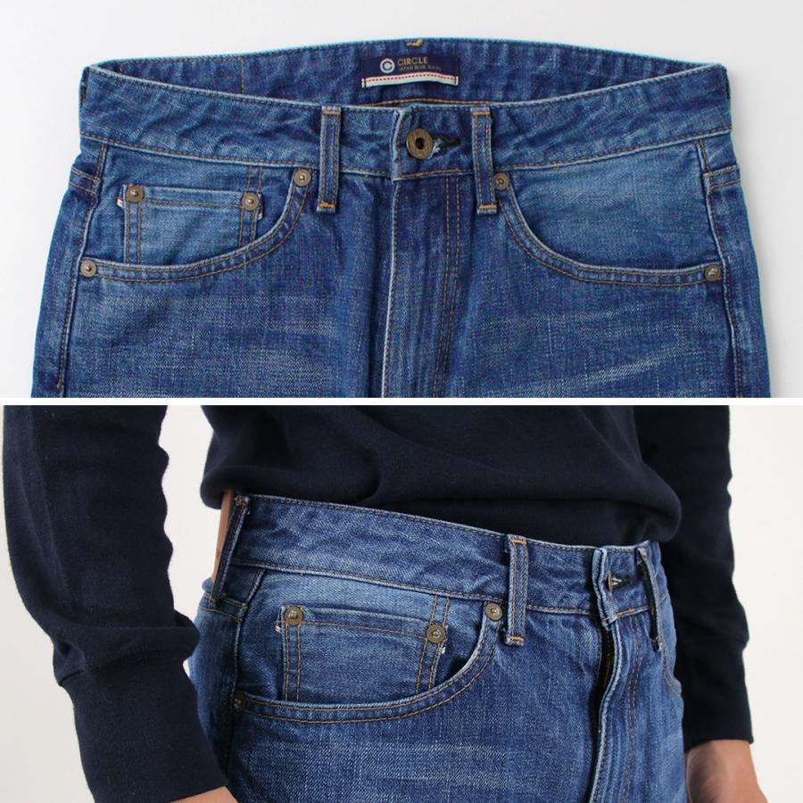 JAPAN BLUE JEANS（ジャパンブルージーンズ） J504 サークル ルーズ 12.5oz アフリカ綿セルヴィッチ ユーズドウォッシュ｜rococo｜07