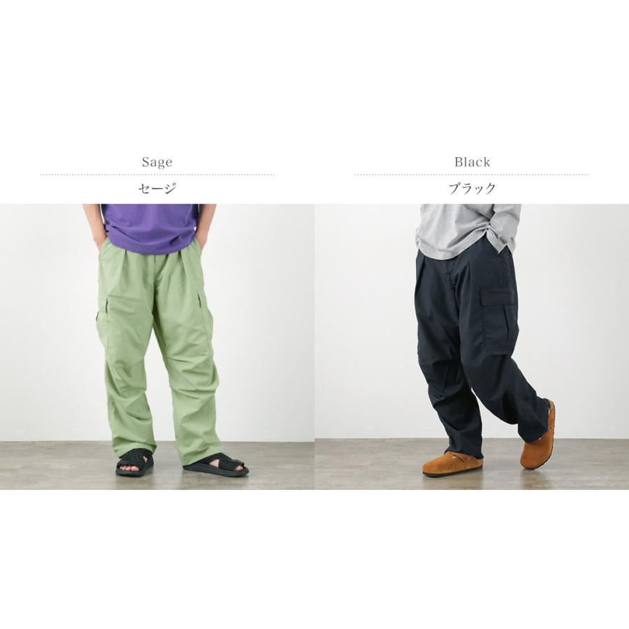 MELPLE（メイプル） バークレー カーゴパンツ リップストップナイロン / メンズ ミリタリー M65 撥水 軽量 | melple | 03