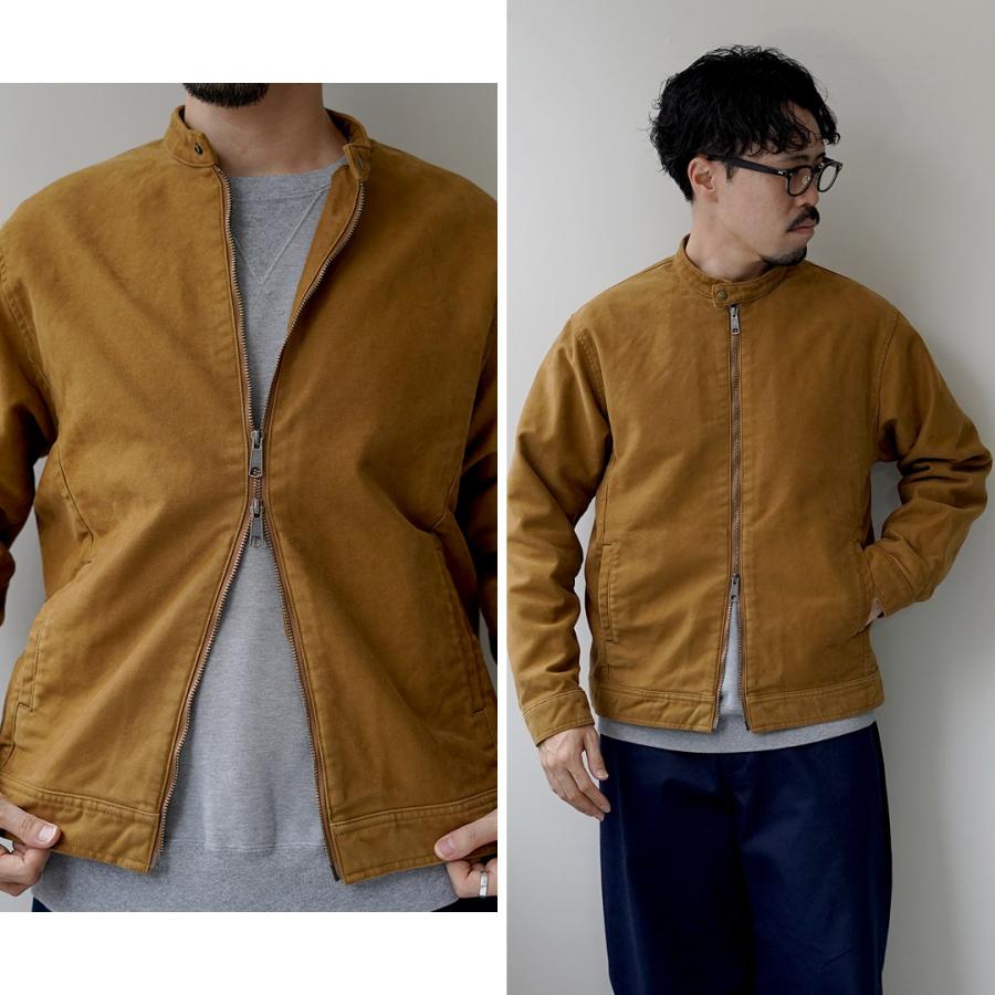 JAPAN BLUE JEANS（ジャパンブルージーンズ） 別注 モールスキン ライダース / メンズ シングル 経年変化 ライトアウター | JAPAN BLUE JEANS | 13