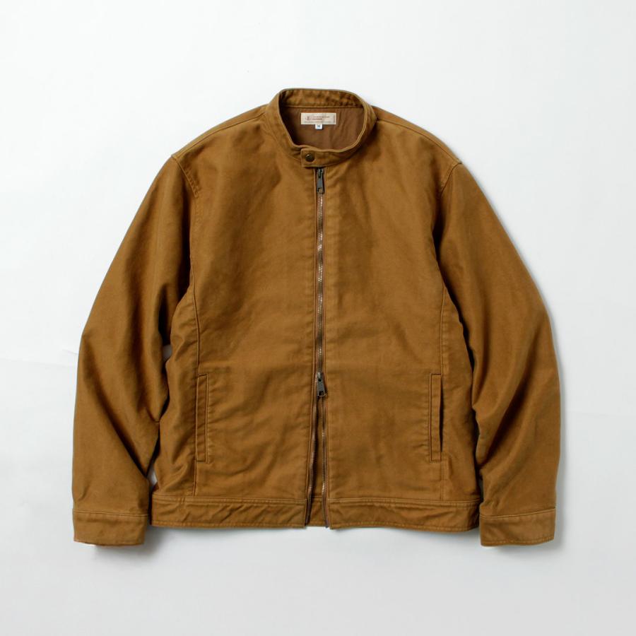 JAPAN BLUE JEANS（ジャパンブルージーンズ） 別注 モールスキン ライダース / メンズ シングル 経年変化 ライトアウター | JAPAN BLUE JEANS | 05