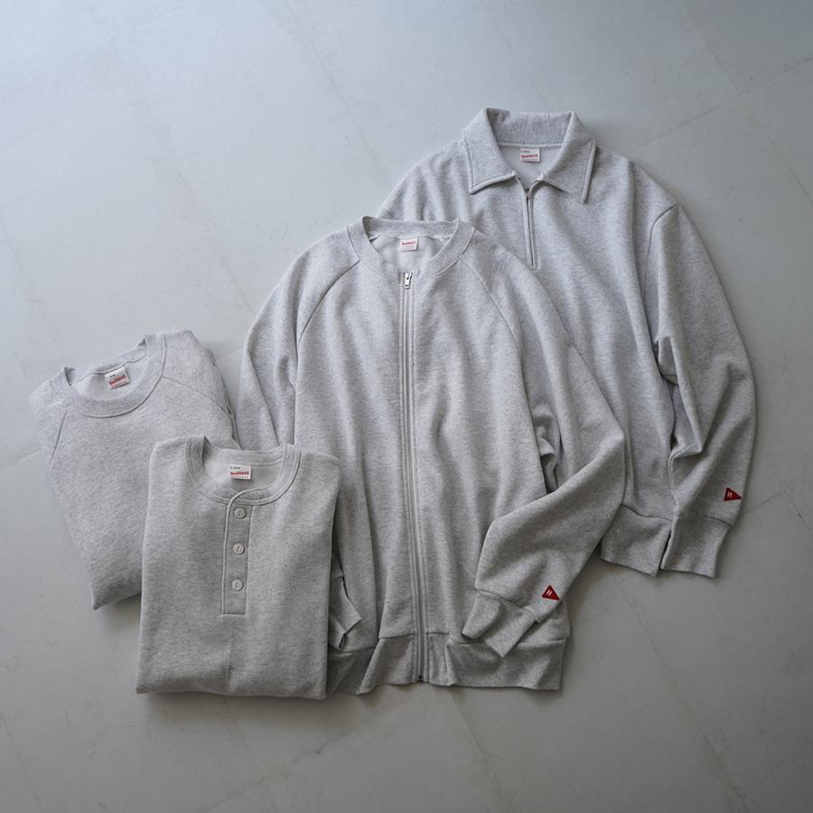 HEALTHKNIT（ヘルスニット） クラシックスウェット ヘンリーネック ロングスリーブ / メンズ スウェット トレーナー 裏起毛 無地 | Healthknit | 10