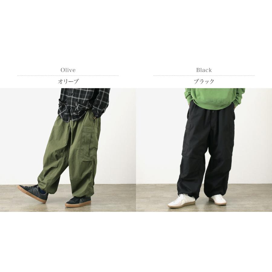 REMI RELIEF（レミレリーフ） Ny/Cウェザーカーゴパンツ / メンズ ワイド イージー バルーン コットン ナイロン 日本製 | REMI RELIEF | 03