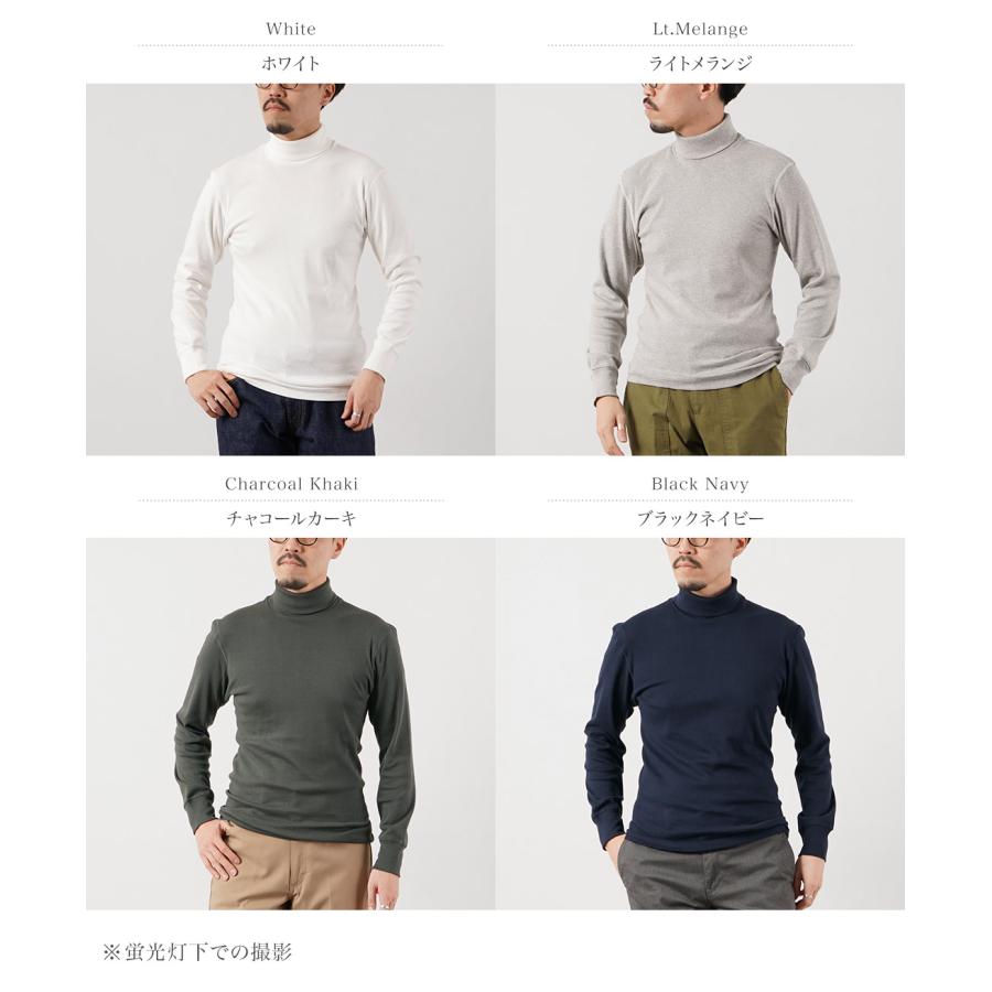 FILMELANGE（フィルメランジェ） ロイ オーガニックコットンフライス タートルネックTシャツ 長袖 日本製 / メンズ | FilMelange | 05
