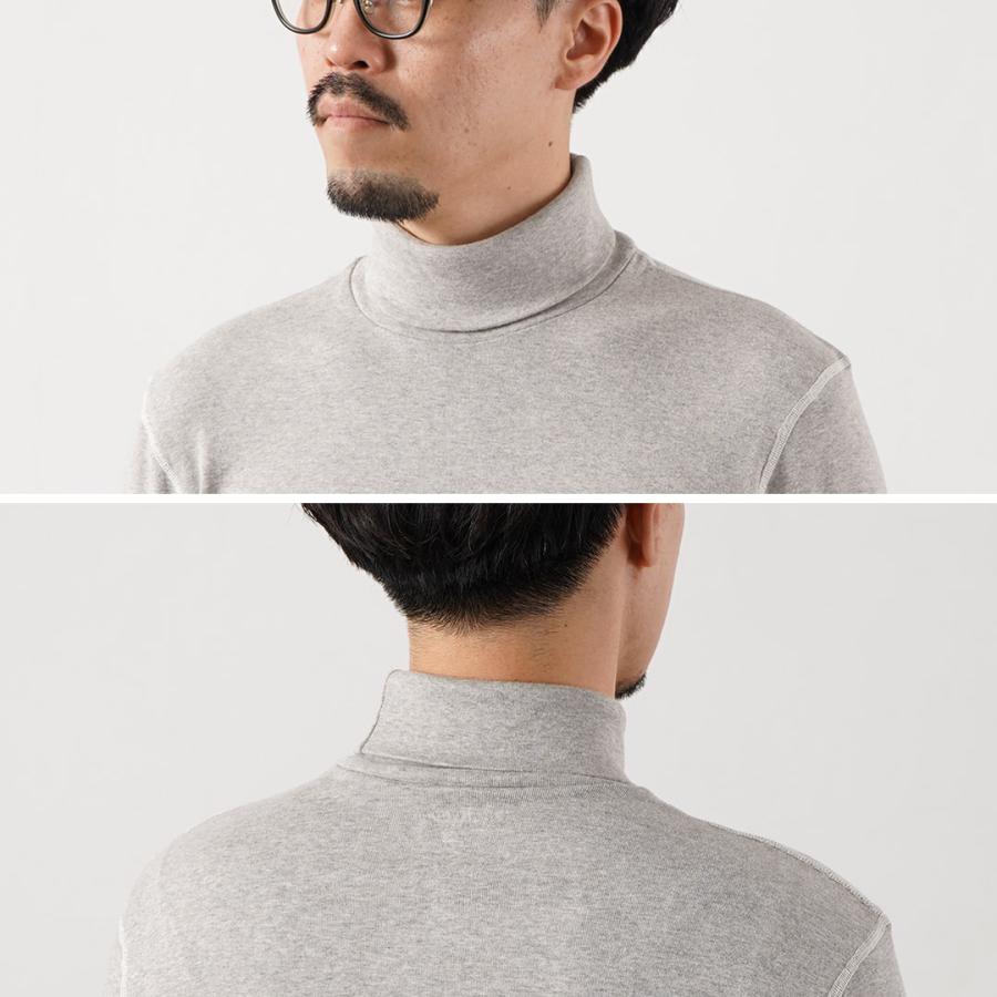 FILMELANGE（フィルメランジェ） ロイ オーガニックコットンフライス タートルネックTシャツ 長袖 日本製 / メンズ | FilMelange | 11