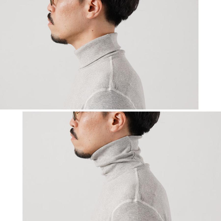 FILMELANGE（フィルメランジェ） ロイ オーガニックコットンフライス タートルネックTシャツ 長袖 日本製 / メンズ | FilMelange | 12
